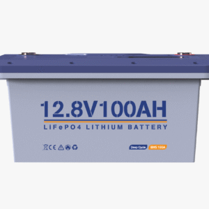 Blue Lithium battery 12.8V 100Ah