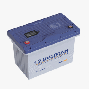 Blue Lithium battery 12.8V 300Ah