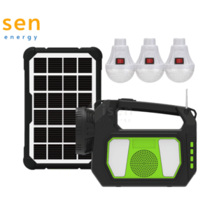 GD-C6FM radio Solar Lighting System