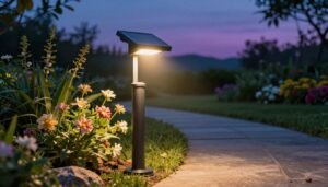 Solar garden light
