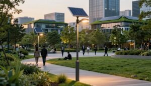 Solar street light