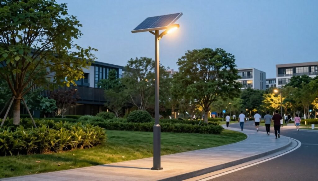 Solar street light