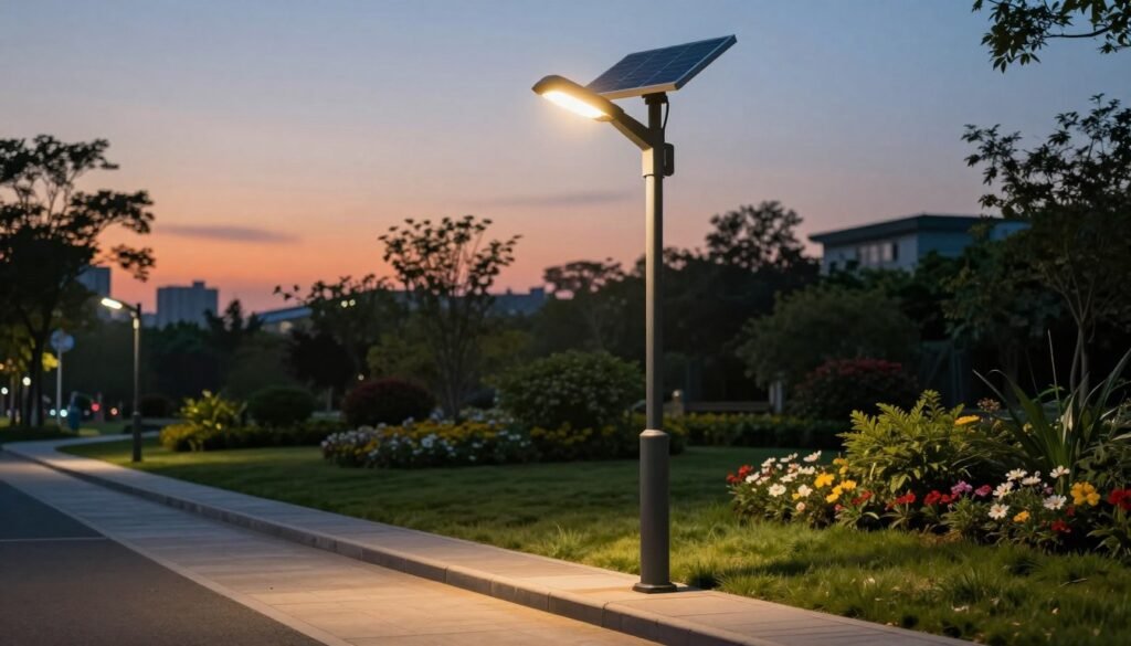 Solar street light