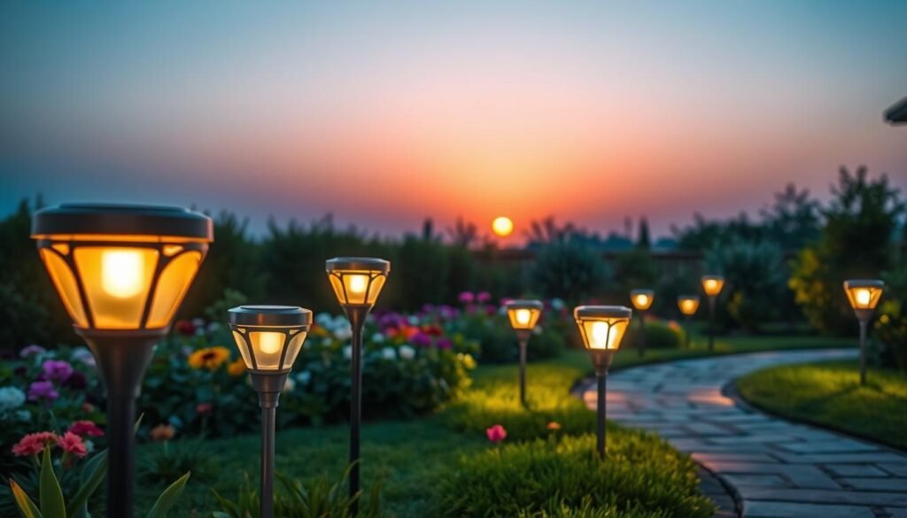 low maintenance solar lights