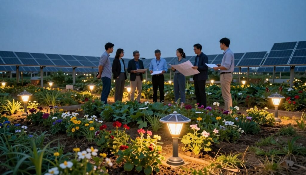 mini solar lighting project goals