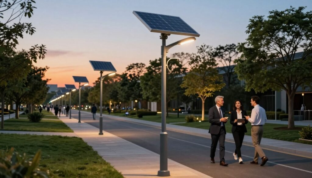 project overview solar street light