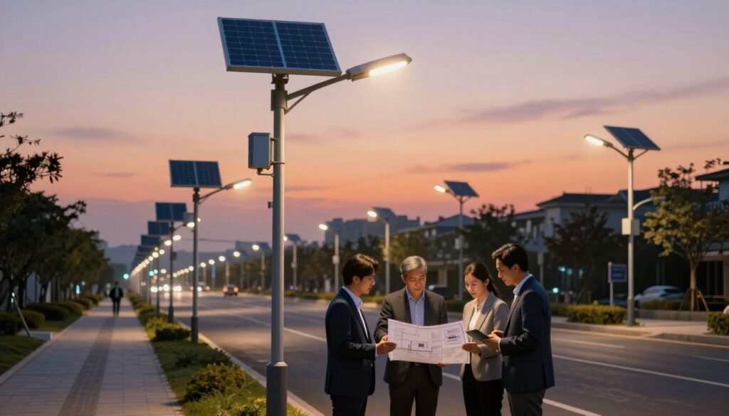 solar street light project overview solar street light project overview