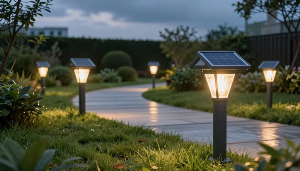waterproof performance solar lights